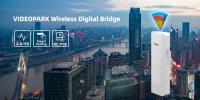 VİDEOPARK 5G/900MBPS (DIŞ ORTAM ACCESS POİNT 5KM) VP-5800CPE Noktadan Noktaya Aktarıcı TEKLİ